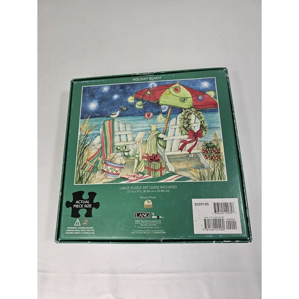 New Lang‎ Just Beachy 500-Piece Puzzle